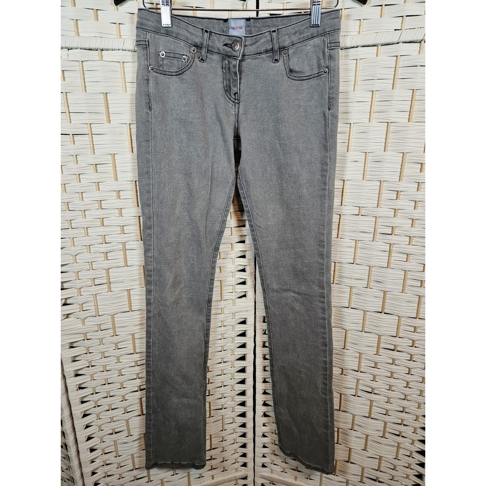 Sass & Bide Womens Jeans Size 27 Grey Slim Fit Light Wash Denim Casual Grunge